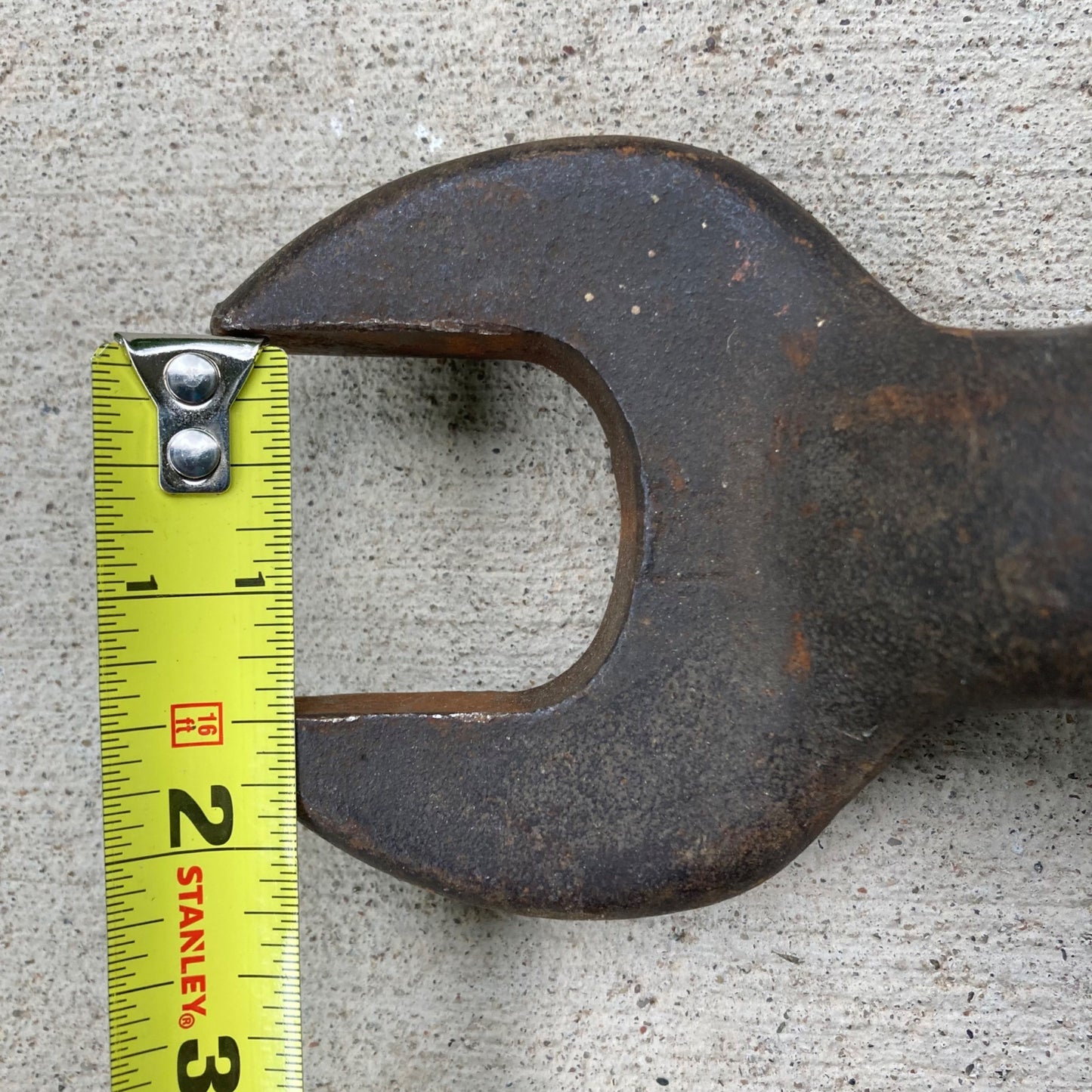 Vintage Armstrong 1-1/2" Spud Wrench Offset 1.5 Open End