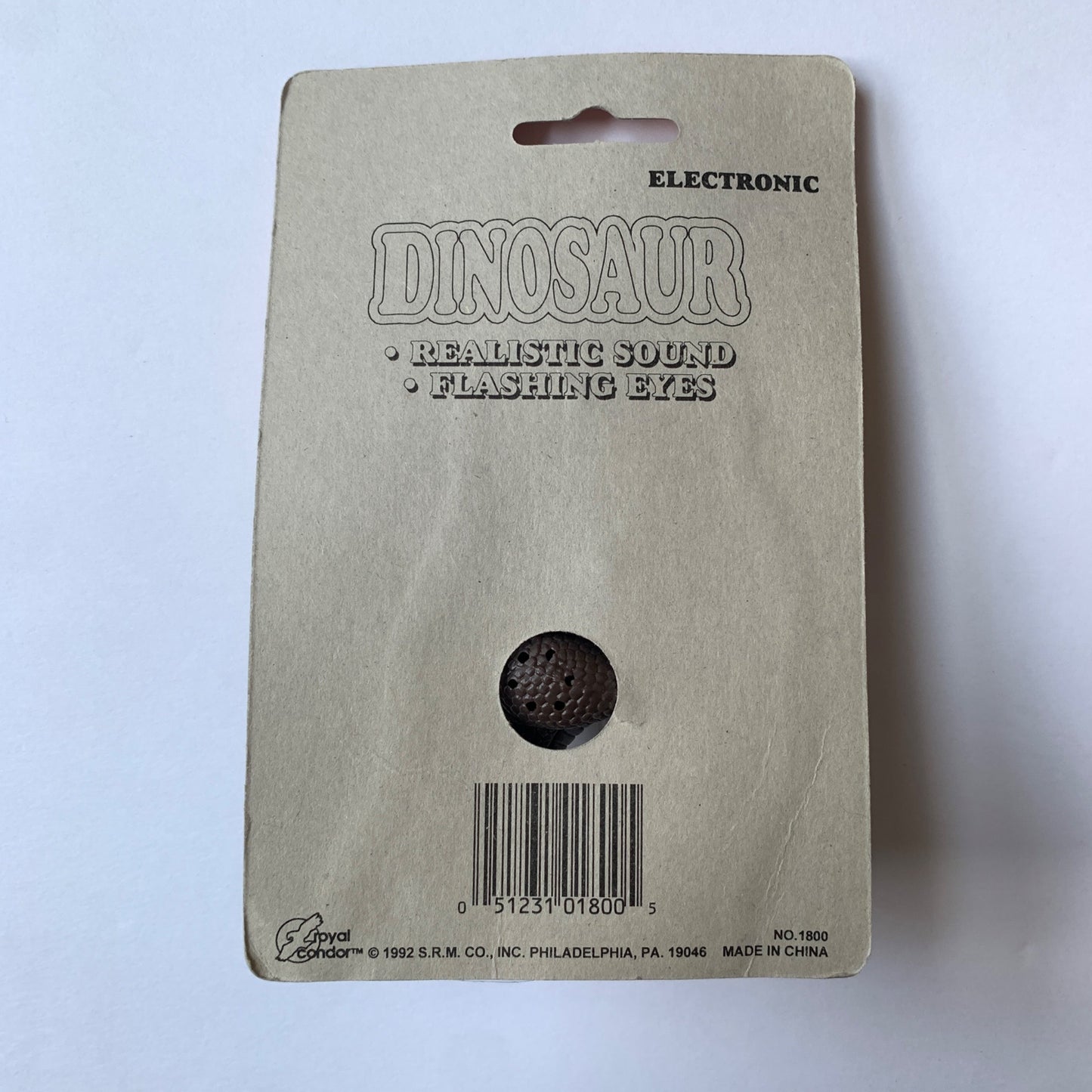 Royal Condor Dinosaur Toy Figure Figurine Vintage in Package