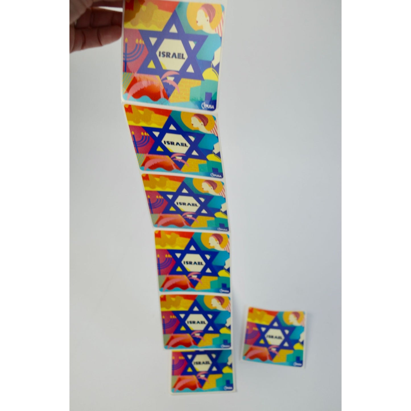 TPUSA Charlie Kirk Israel Star of David Stickers Lot of 23
