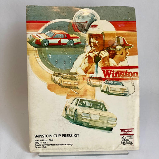 1982 NASCAR Winston Cup Press Kit Mason Dixon 500 Dover Downs Raceway Vintage