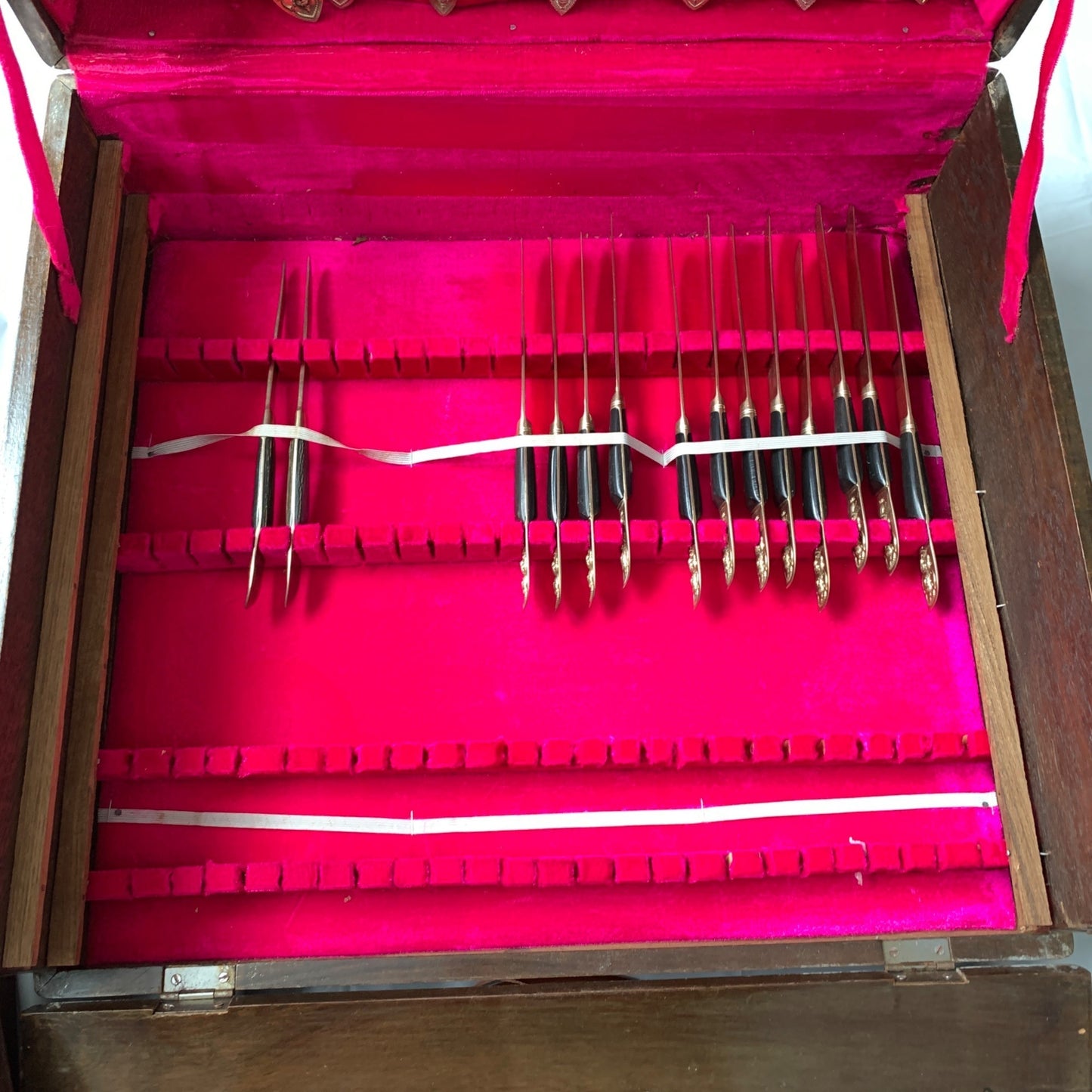 78 Piece Set Siam Thailand Flatware Embossed