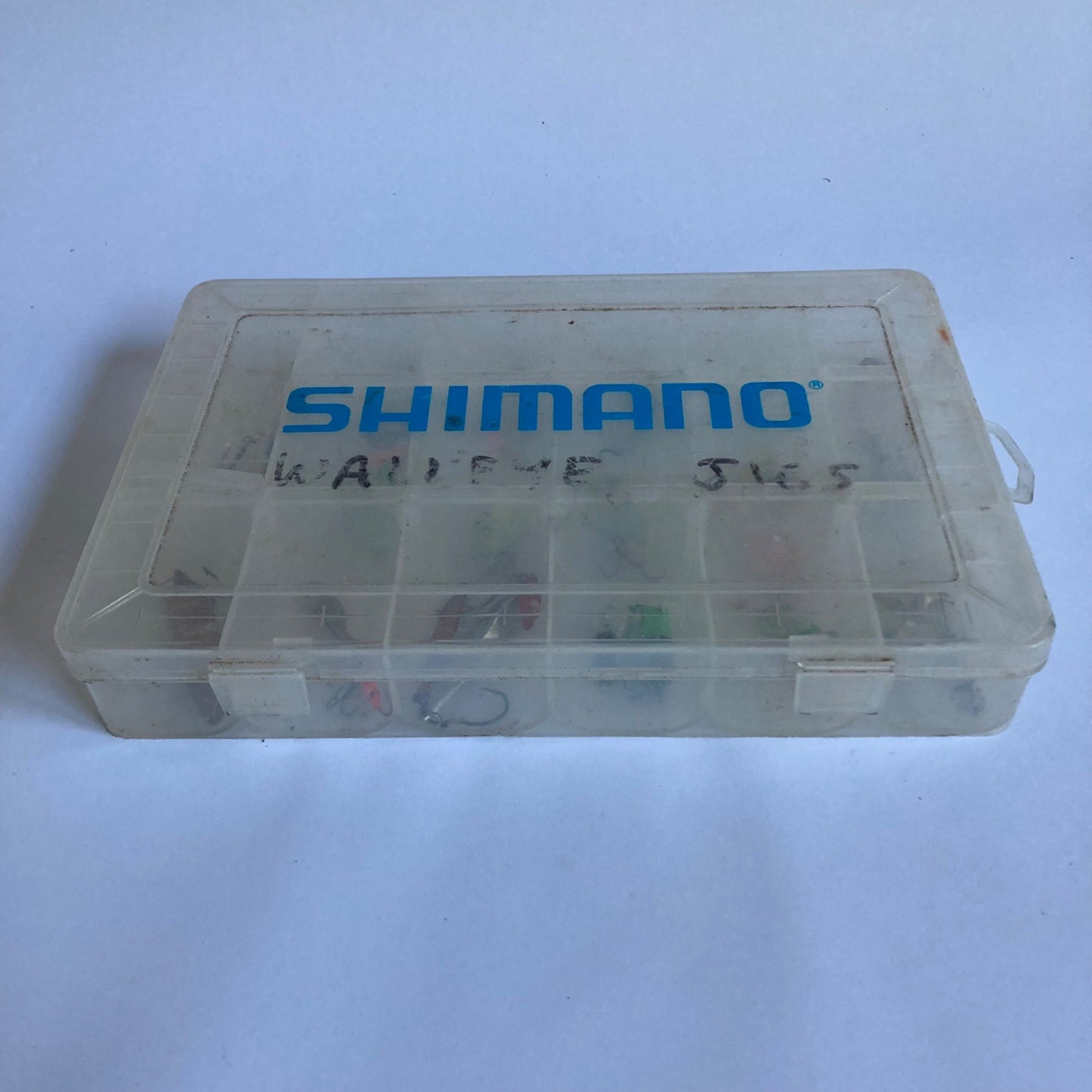 Large Lot Ice Fishing Lures Walleye Jigs Rapala Mepps Northland Swedish Pimple