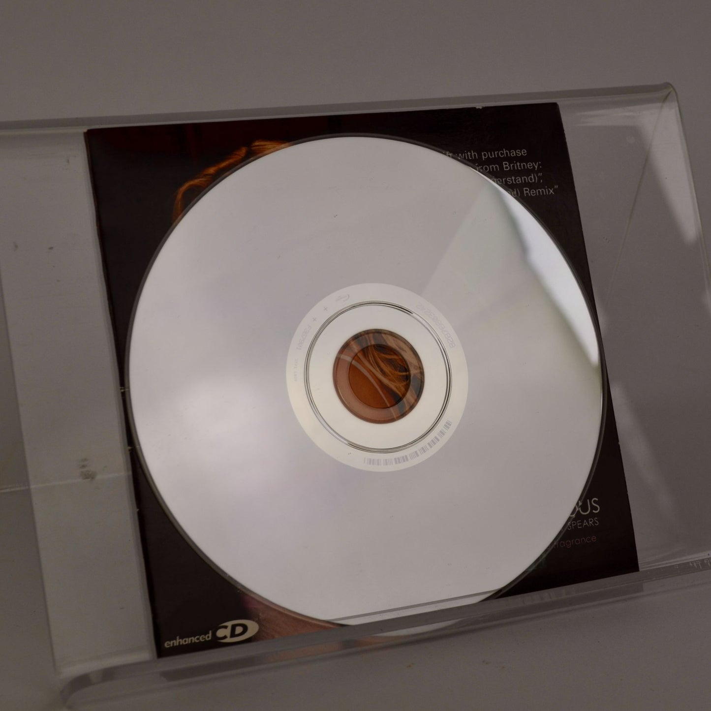 Britney Spears Curious Promo Enhanced CD Mona Lisa Someday I Will Understand