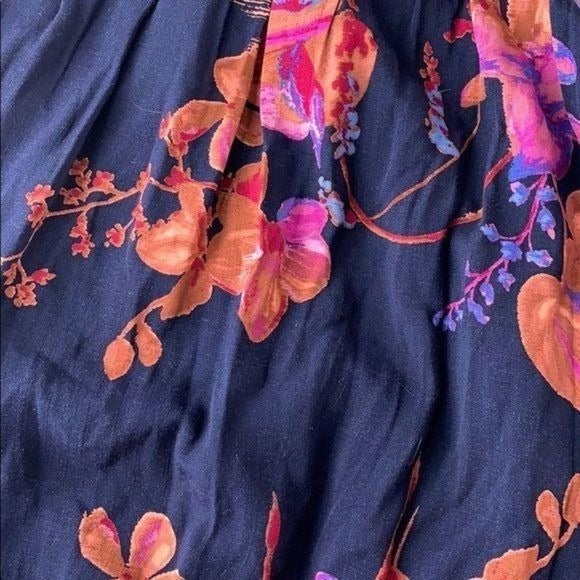 NEW A New Day Smocked Trapeze Floral Dress