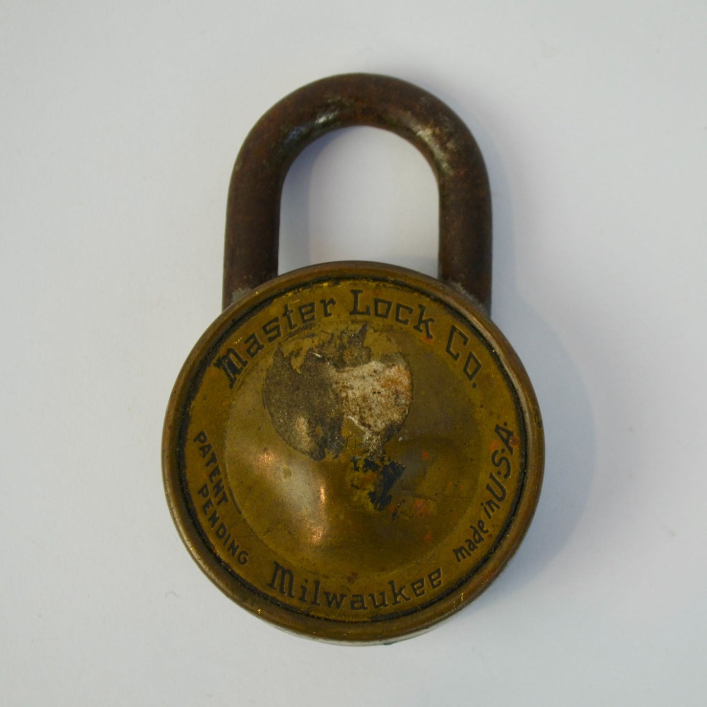 Vintage Master Lock No. 48 Padlock NO KEY Made in USA