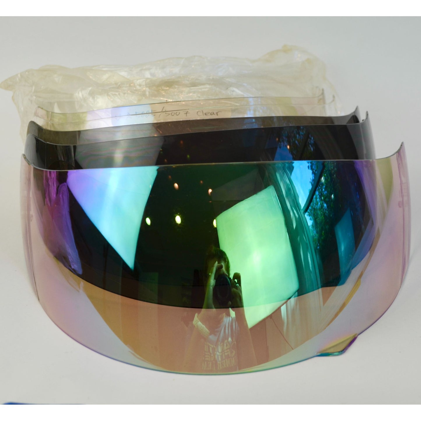 Lot NOS Motorcycle Snowmobile Helmet Face Shield Visors Clear & Tinted V-A 5005
