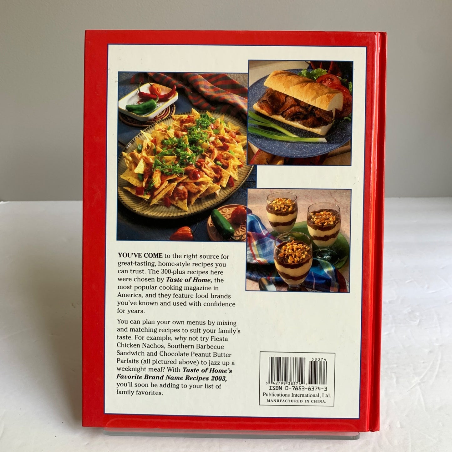 Taste of Home Favorite Brand Name Recipes 2003 Vintage