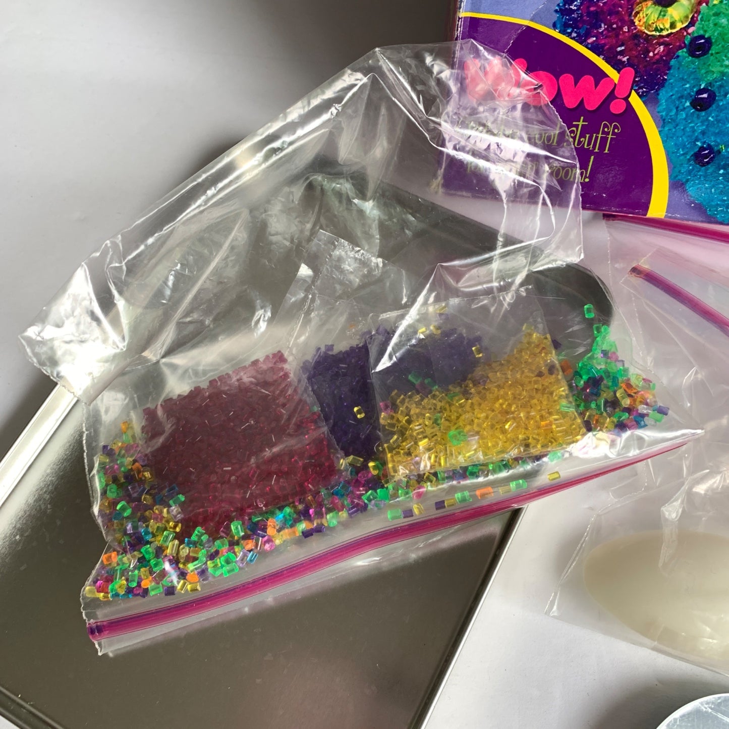 LISA FRANK Vintage Crystal Crafts Kit