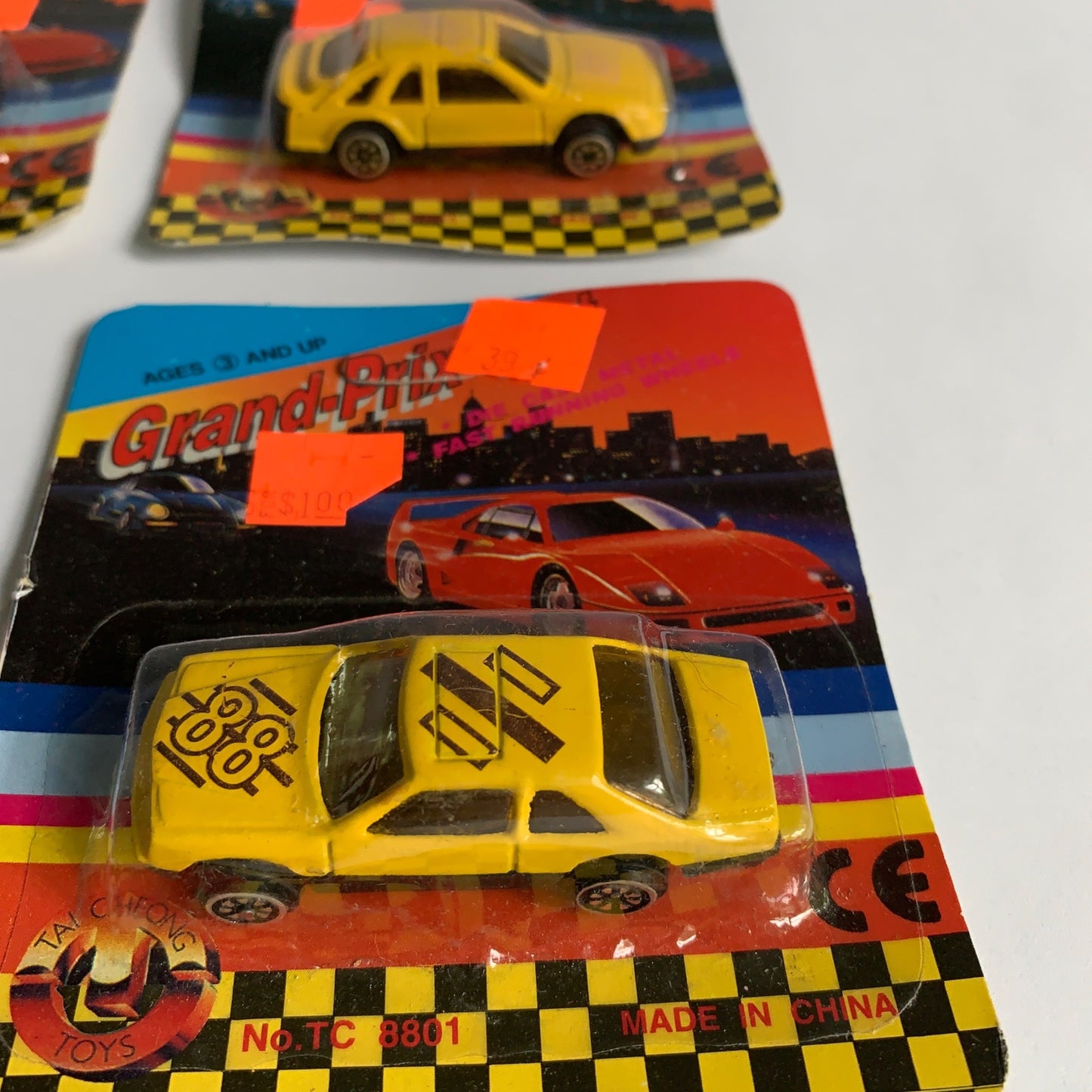 Tai Cheong Grand Prix Set Lot of 6 Cars Vintage New