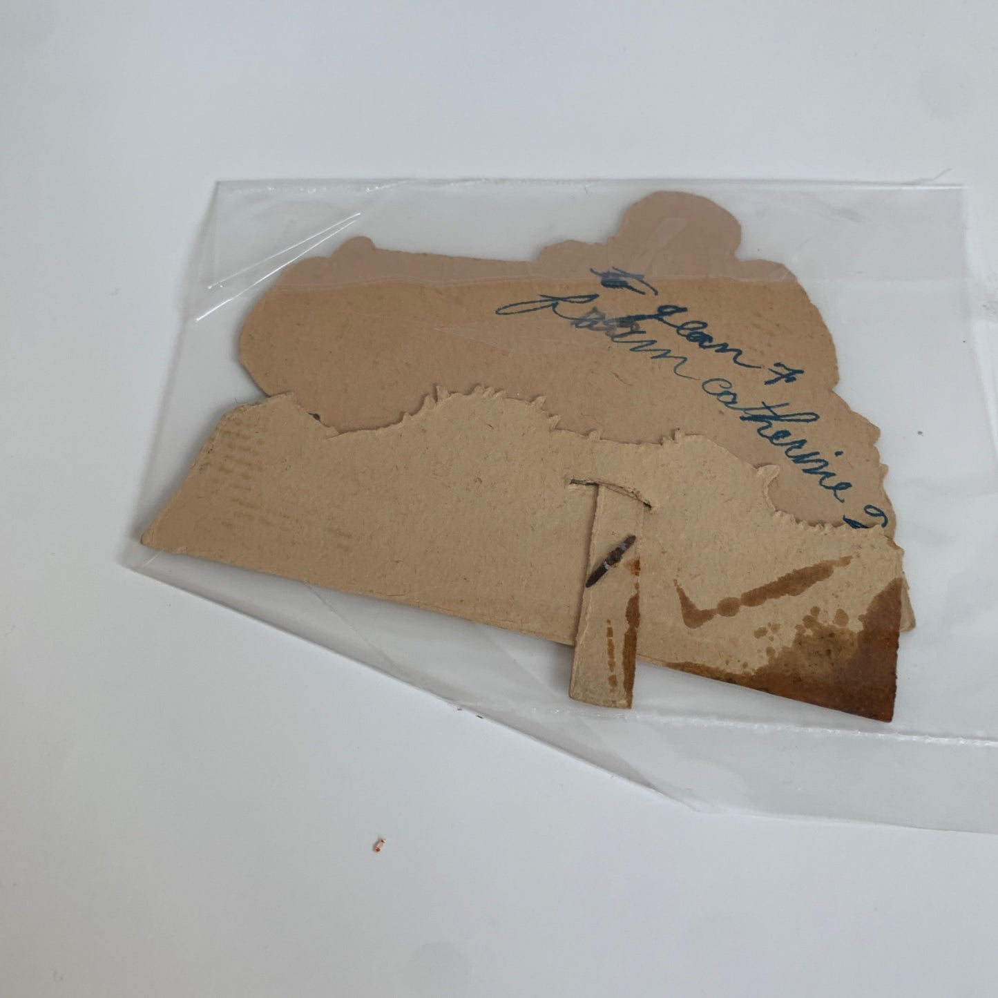 Vintage Girl in Car Valentine's Card Articulating