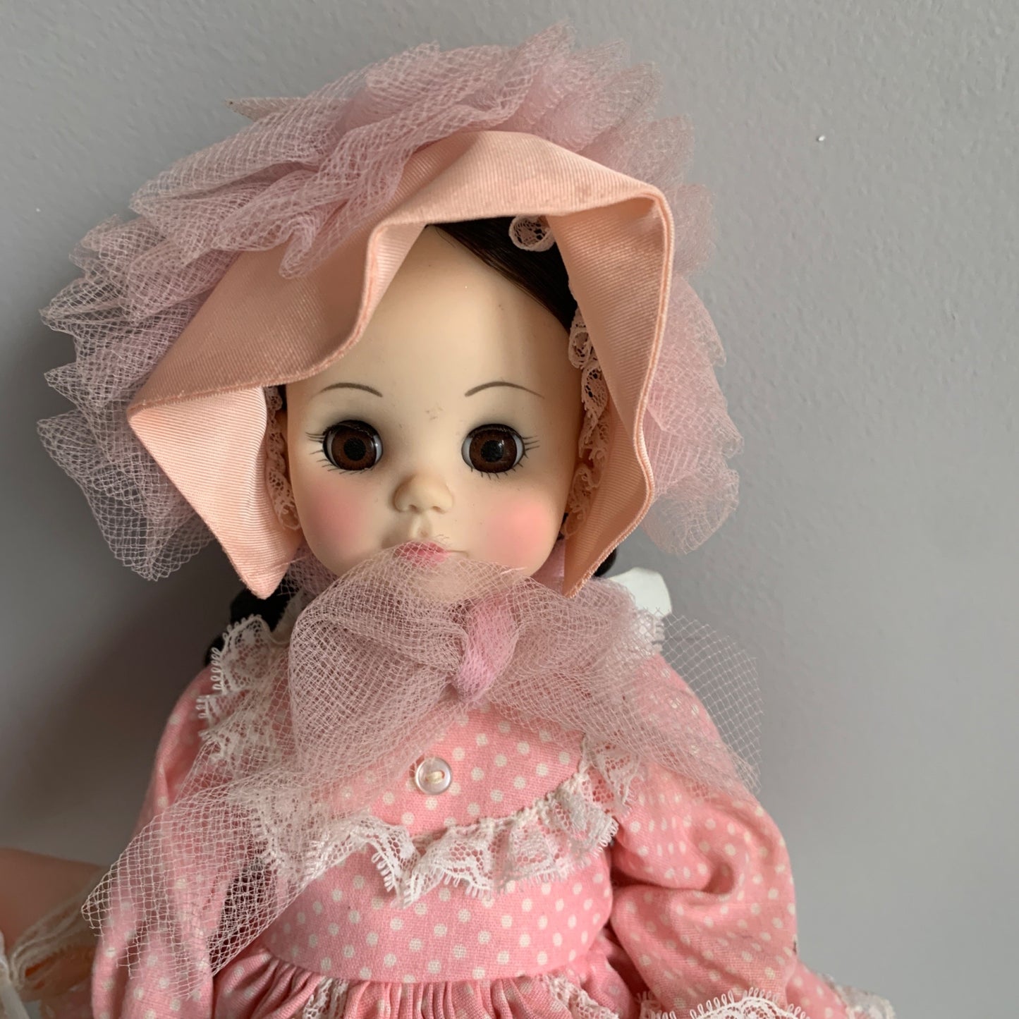 Madame Alexander Rebecca Doll Pink Dress with Box