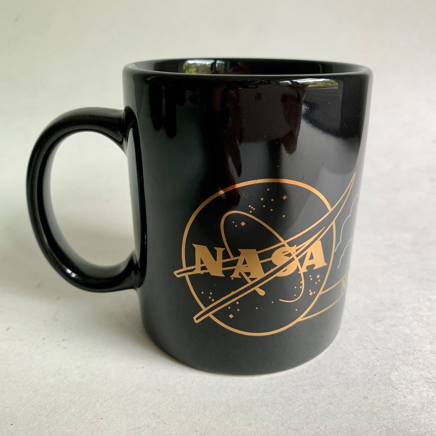 NASA Dryden Black Ceramic Coffee Mug