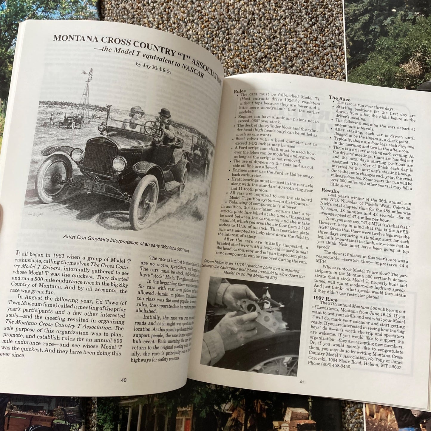 Lot 6 The Vintage Ford Magazine 1997 COMPLETE SET Model T Ford Club of America