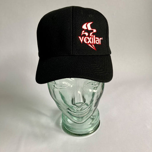 Vexilar Fitted Baseball Hat Black Cap Size S/M Ice Fishing