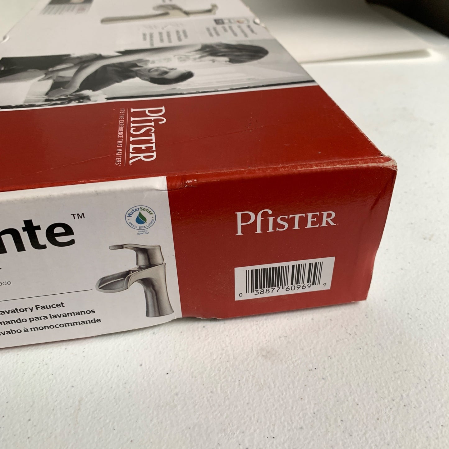 Pfister Aliante LF-042-ATKK Single Control Lavatory Faucet New in Box Brushed Nickel