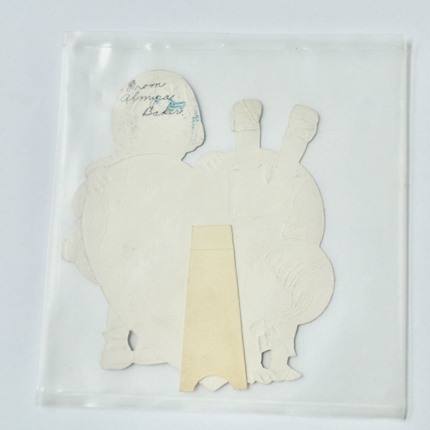 Vintage Valentine Card I'm Heels Over Head in Love With You My