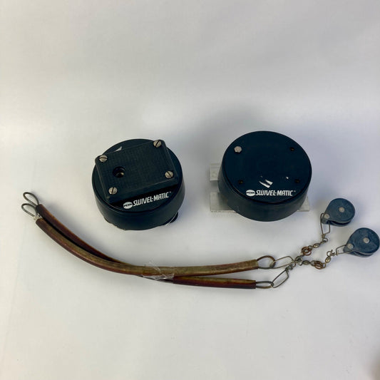 Lot Downrigger Accessories: Pair of Penn Swivel Matic Base