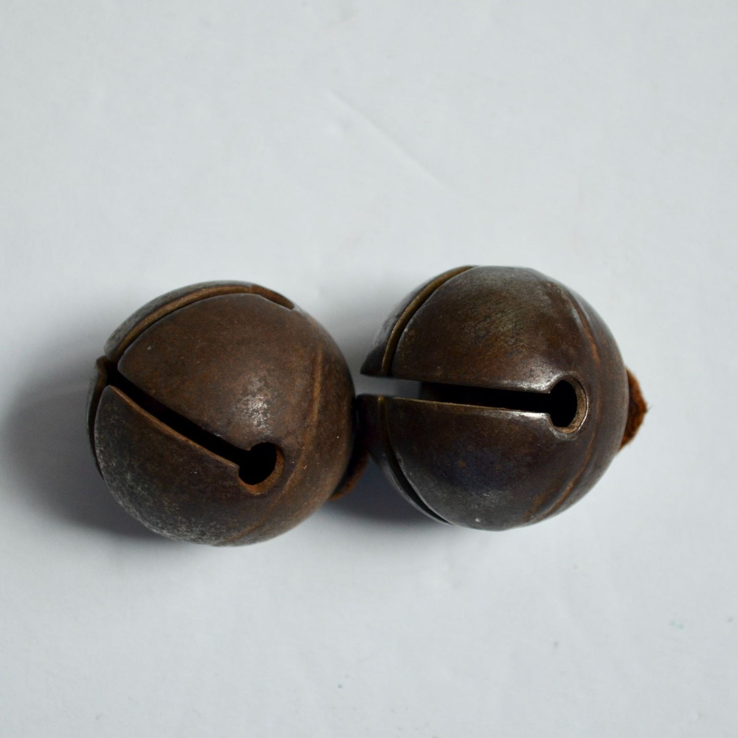 Two Vintage Sleigh Bells Pair