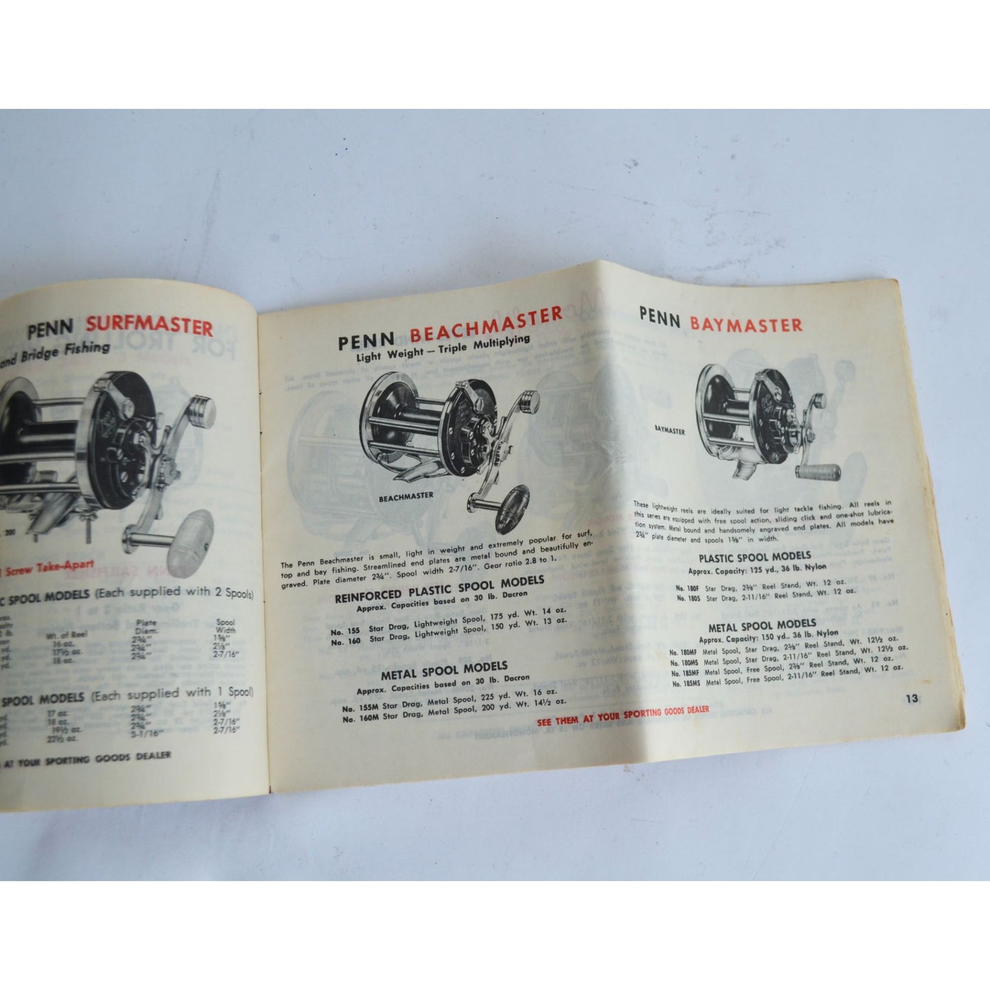 Vintage 1968 Penn Fishing Reels Catalog 30B Instruction Manual Repair Parts List