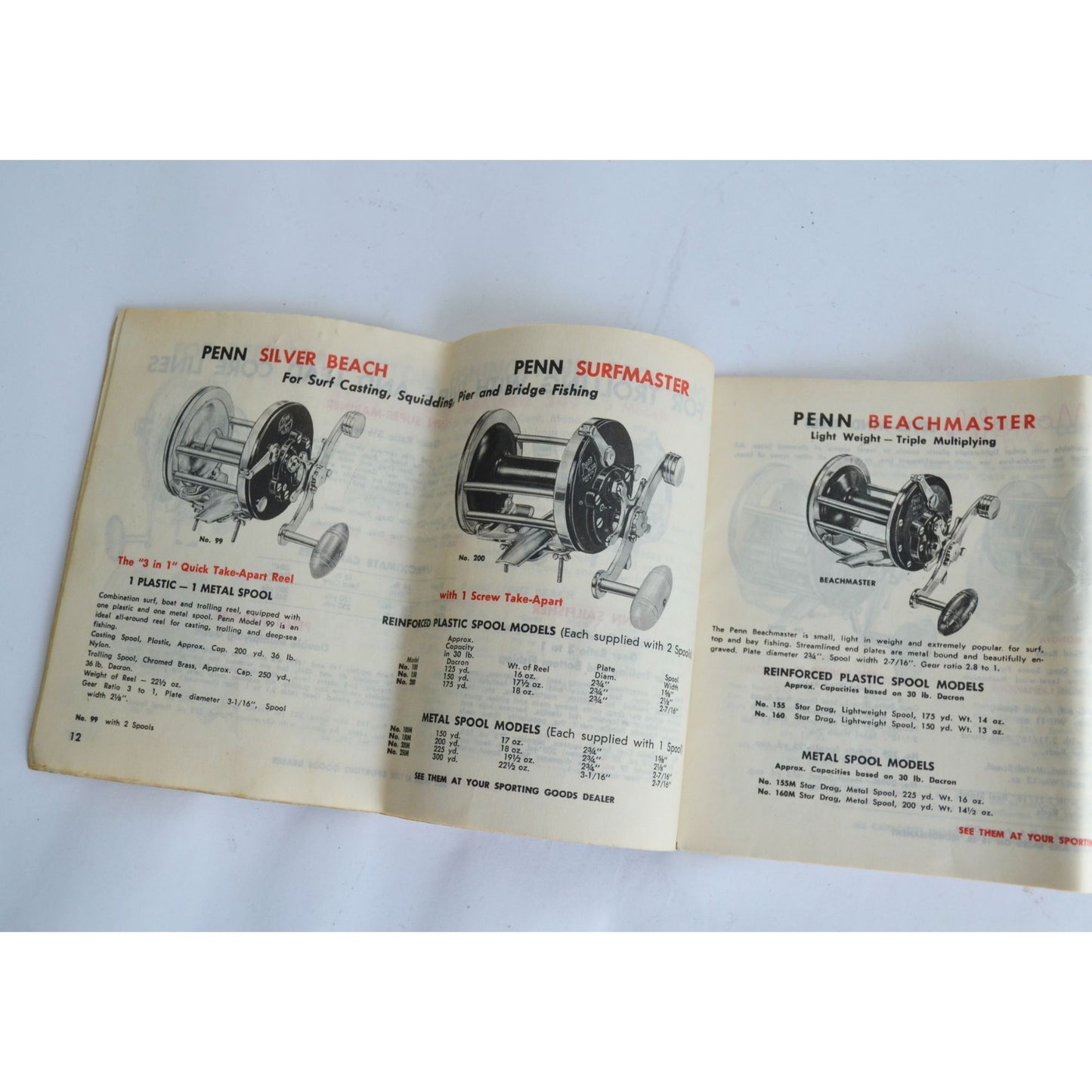 Vintage 1968 Penn Fishing Reels Catalog 30B Instruction Manual Repair Parts List