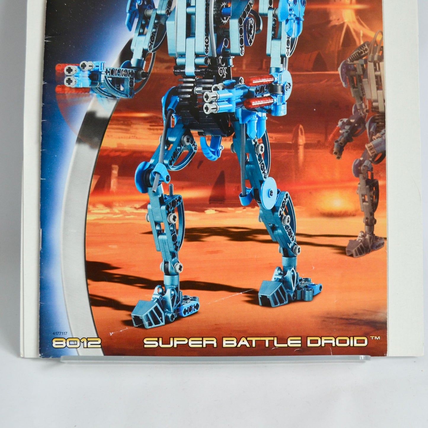 Lego 8012 Star Wars Super Battle Droid Manual Booklet Instructions