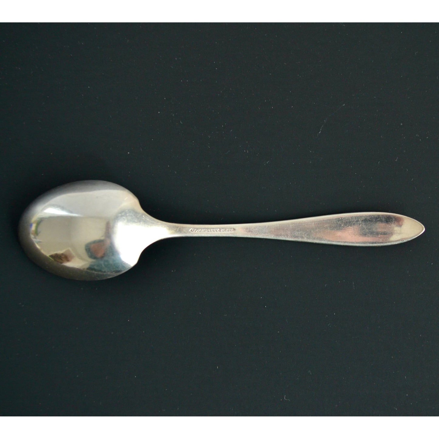 Community Silver Plate Patrician Sugar Spoon Vintage