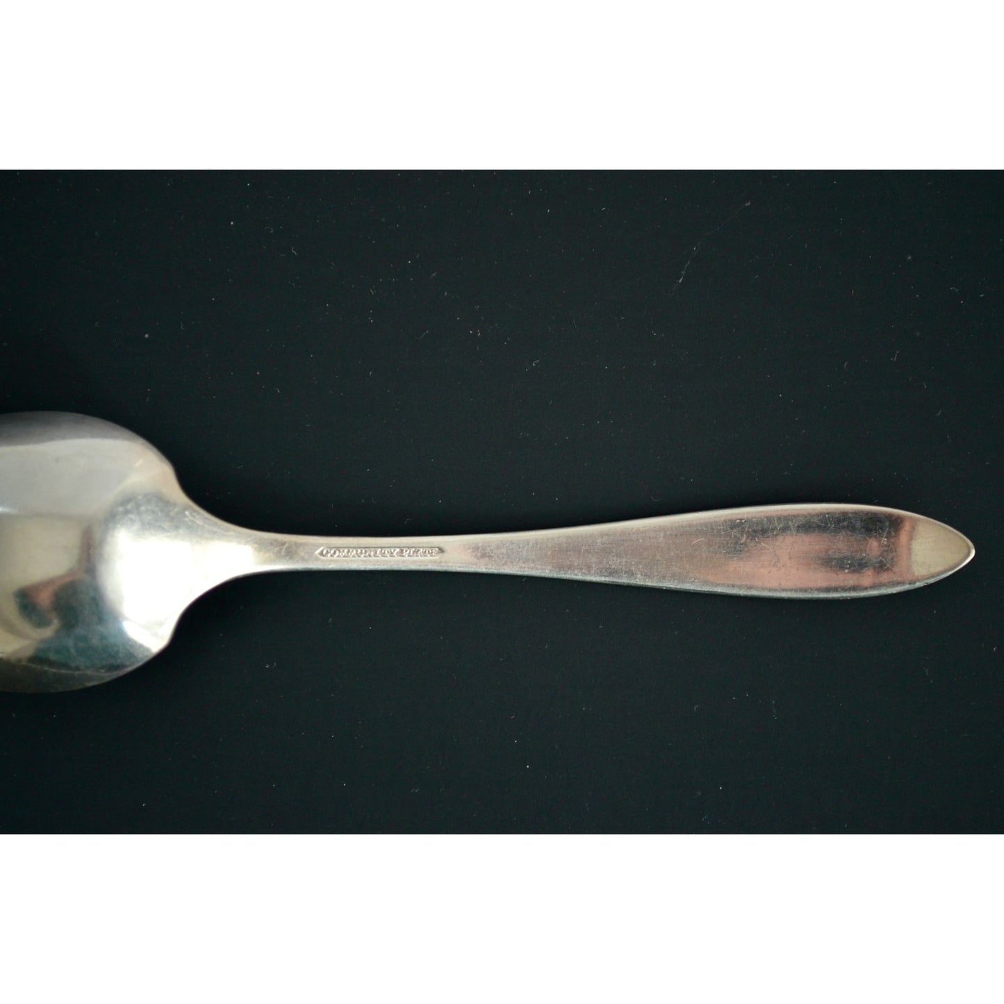 Community Silver Plate Patrician Sugar Spoon Vintage