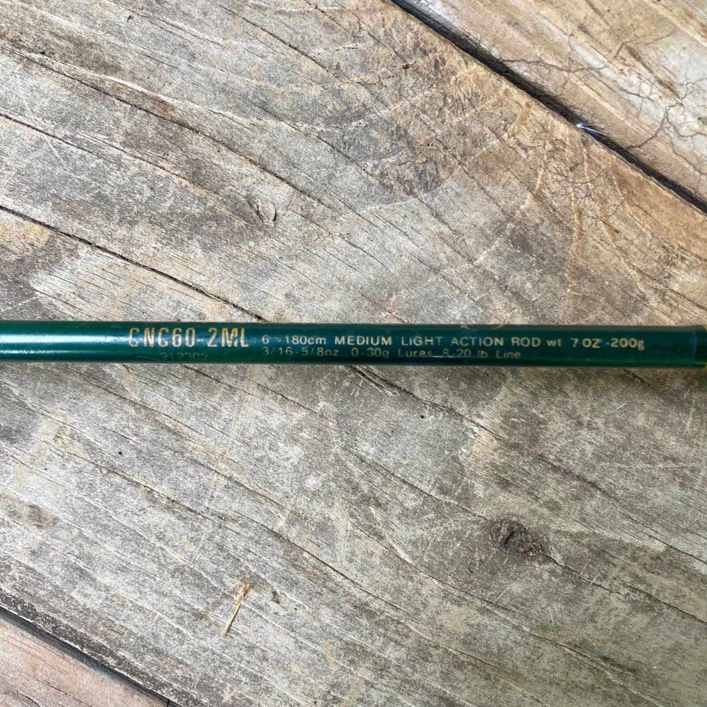 Vintage Abu Garcia Conolon Graphite Casting Rod CNC60-2ML Medium Light Fishing