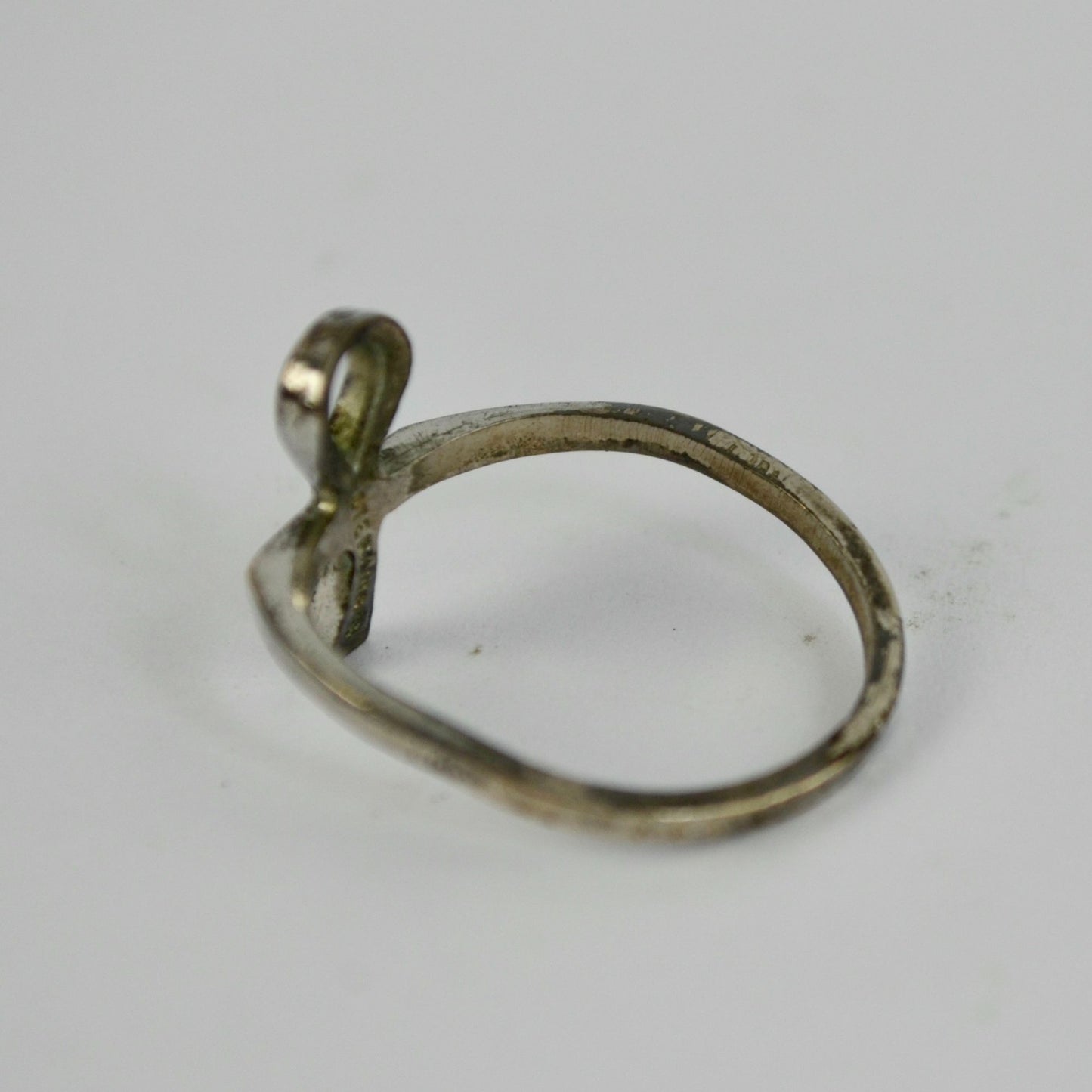 Sterling Silver Vintage Ankh Cross Ring Size 7