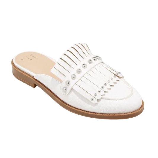 New A New Day Karoline Backless Mules White