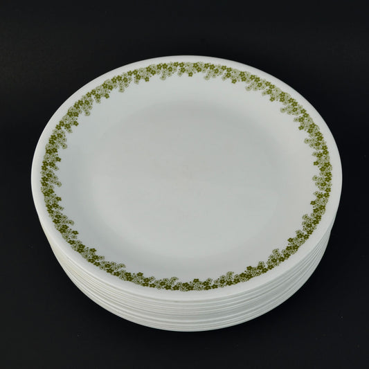 Corelle Crazy Daisy Dinner Plates 10.25" Lot of 19 Vintage