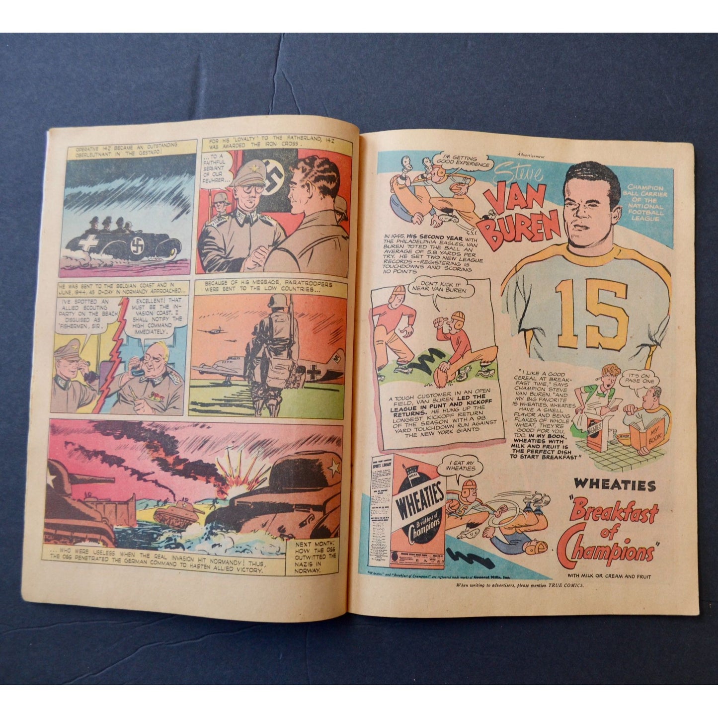 True Comics November 1946 #54 Vintage Comic Book