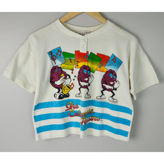 1988 California Raisins Vintage Shirt Junior's ? B J Frog