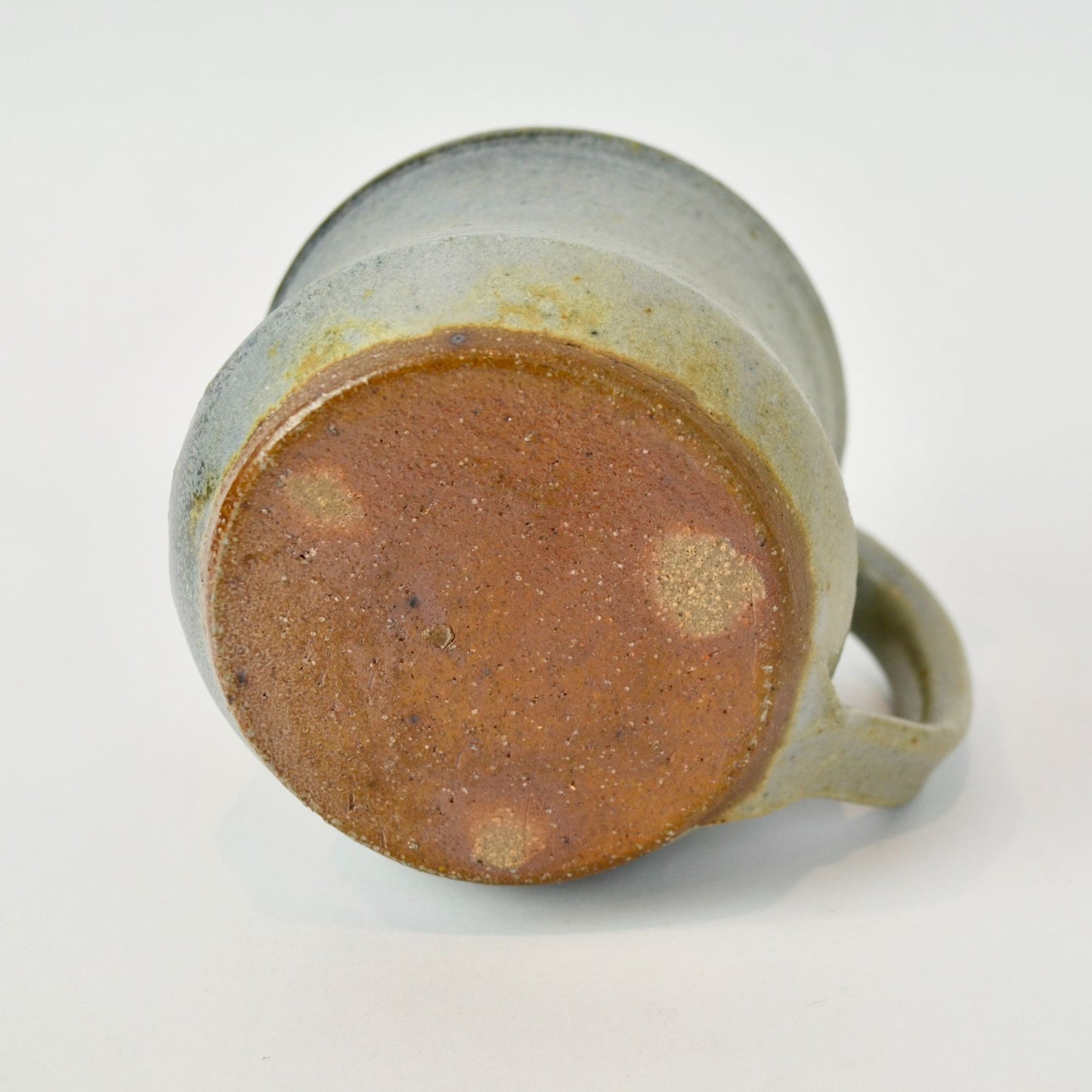 Handmade Pottery Ceramic Coffee Mug Gray Grey