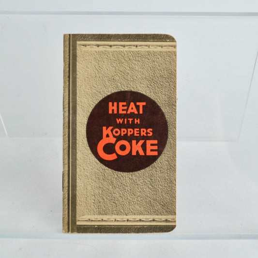 Koppers Coke Vintage Notepad Booklet Advertising Midwest Coal Coke