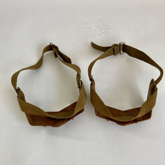 Vintage WWII Era Ice Cleats Crampons Military Original Army