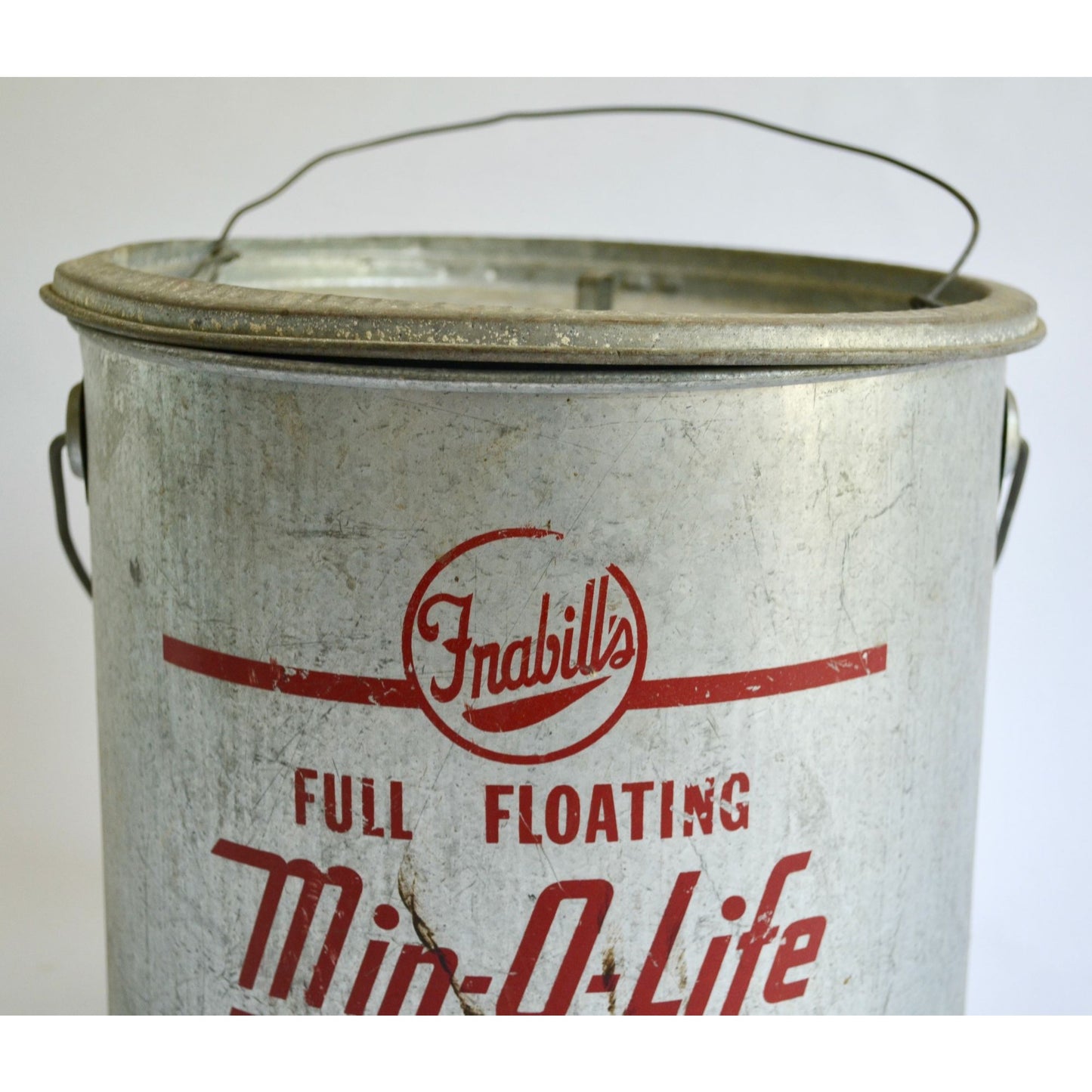 Vintage Frabill's Full FLoating Min-O-Life #480 Minnow Bucket w/ Insert!