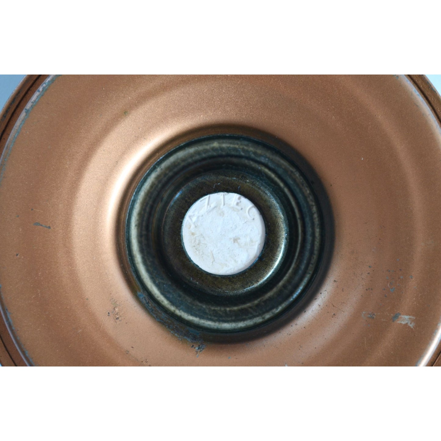 Vintage Metal Wood Copper Humidor