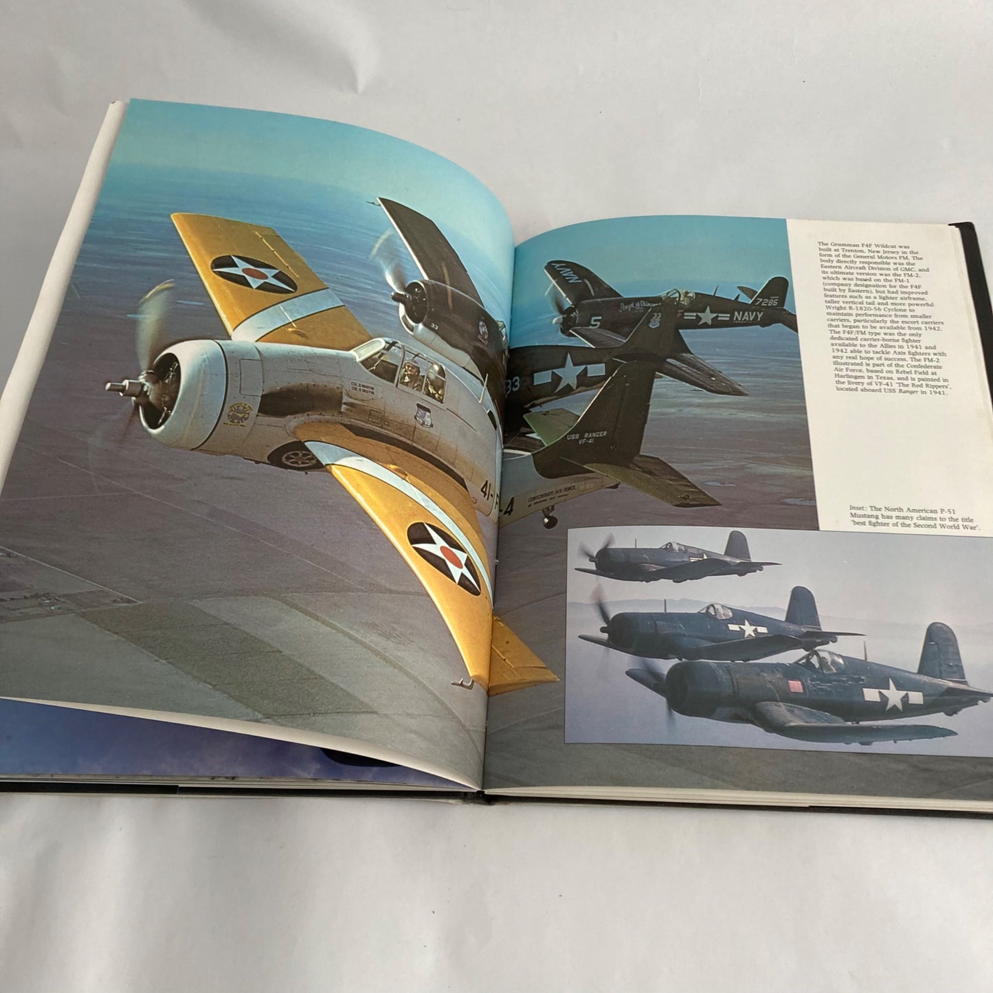 Aircraft of World War 2 Vintage Hardcover Book WWII Chartwell Books