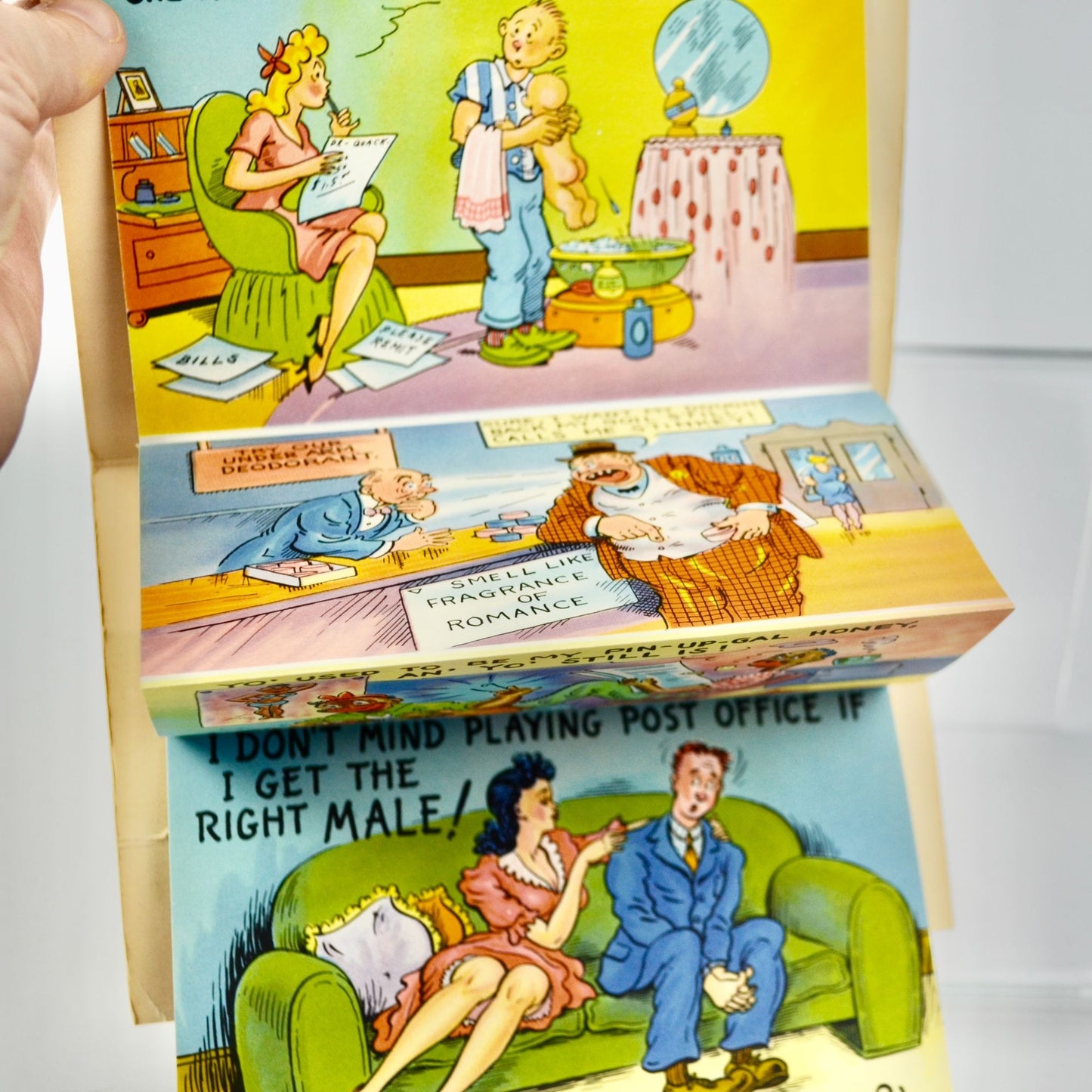 Vintage Novelty Comic Folder 1959