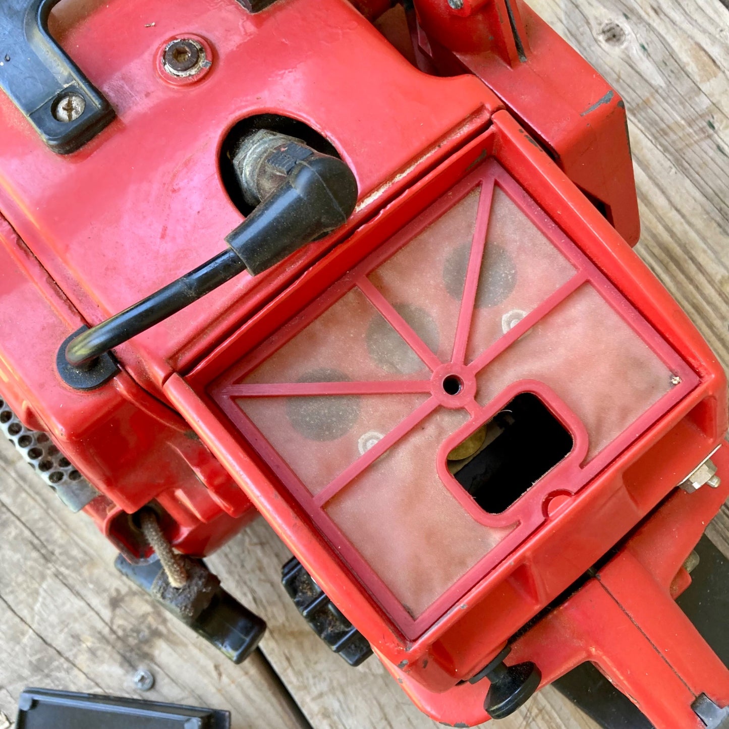 Vintage Jonsereds 49SP Semi-Pro Chainsaw with 16" Bar/Chain FOR PARTS OR REPAIR