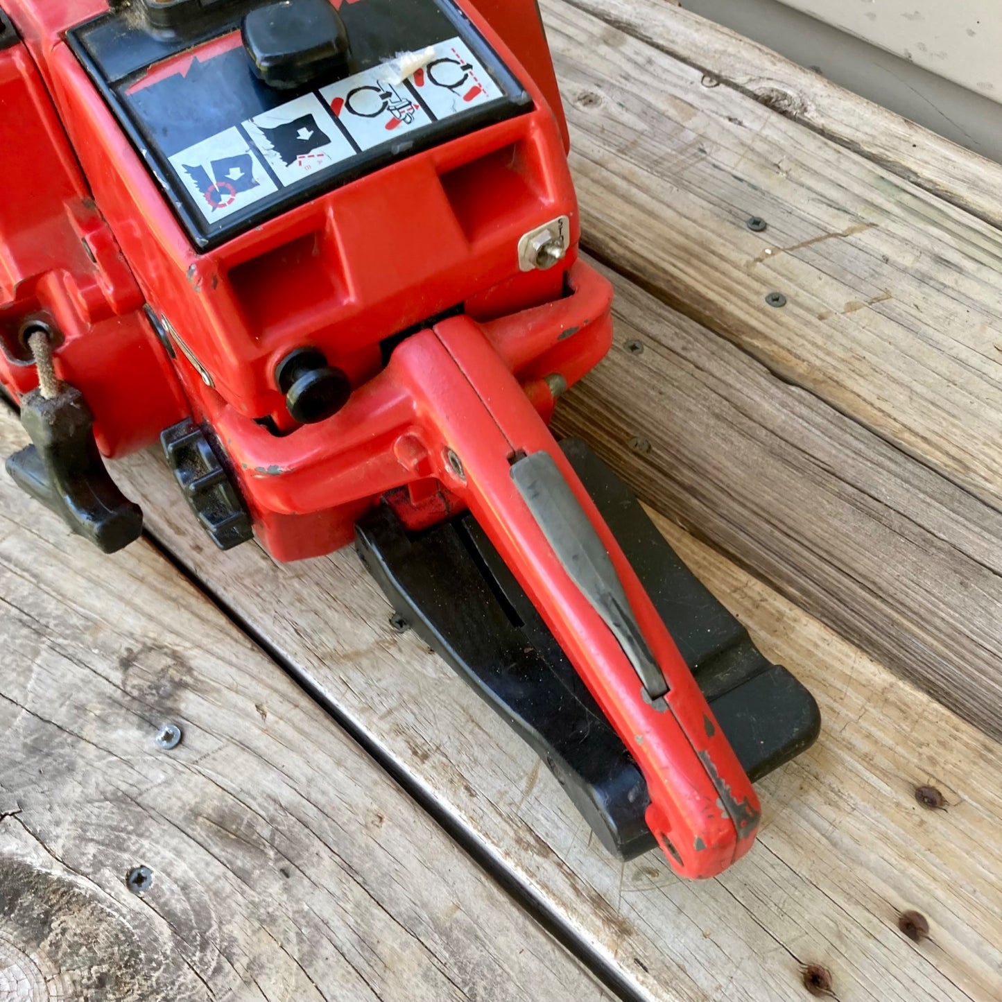 Vintage Jonsereds 49SP Semi-Pro Chainsaw with 16" Bar/Chain FOR PARTS OR REPAIR