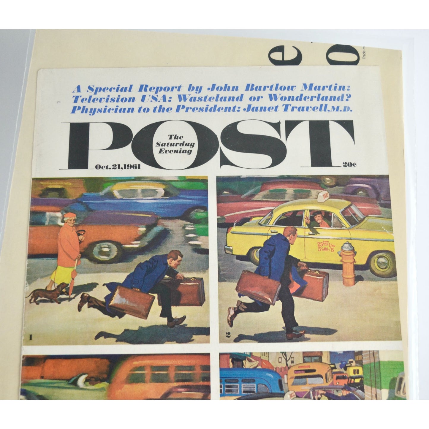 The Saturday Evening Post Magazine COVER Oct 21 1961 Dick Sargent