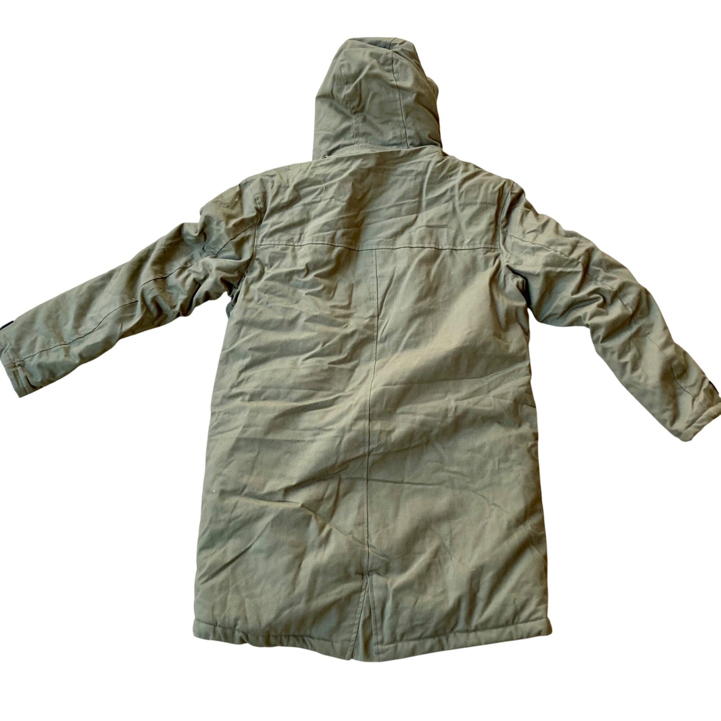 Sinsay Men's Collection Jacket Sherpa Lined Large Polish European Military Green