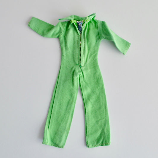 Vintage Barbie / Ken - sized Green Jumpsuit