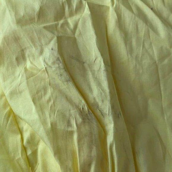 NEW Wild Fable Yellow Poplin Dress XS