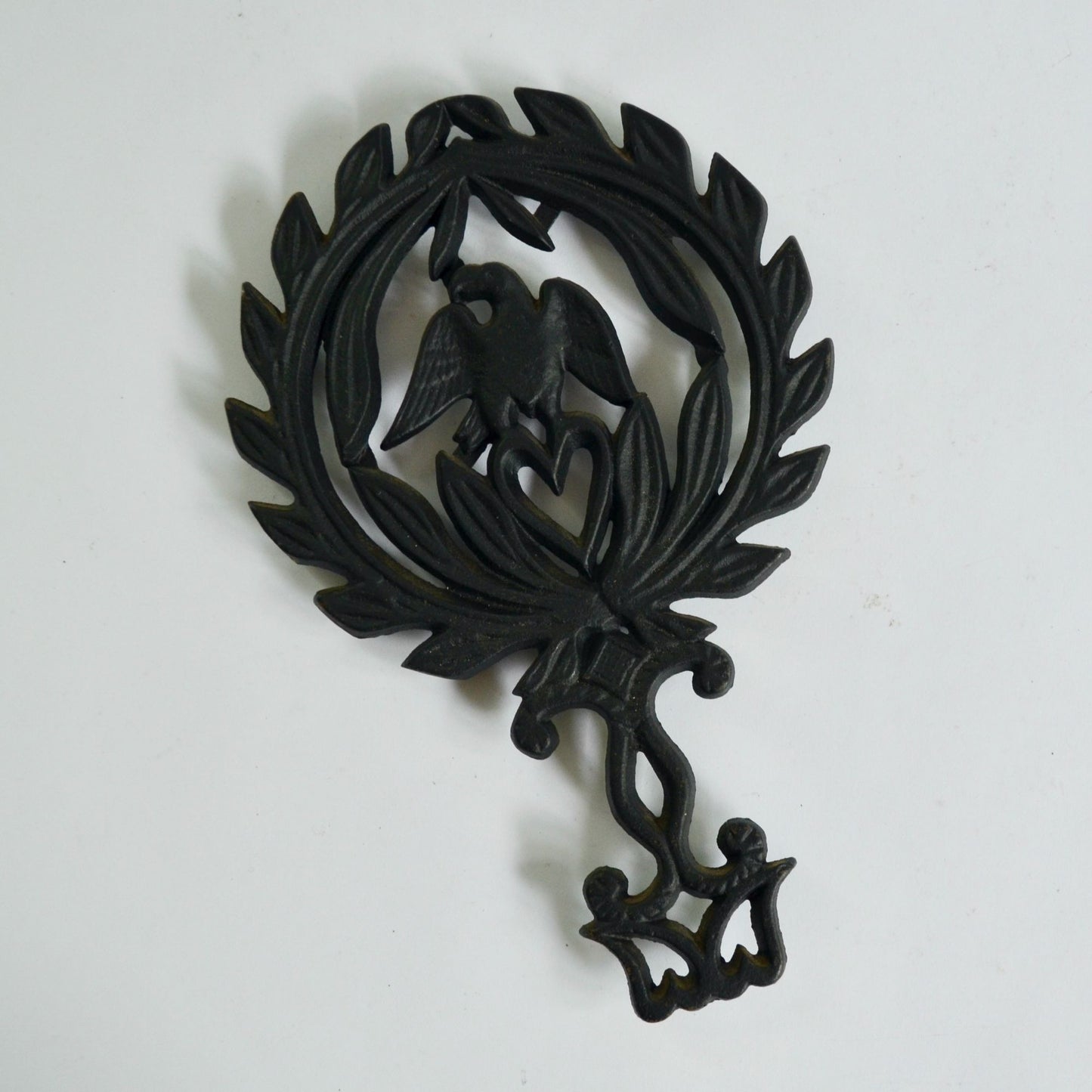 Vintage Eagle Cast Iron Trivet