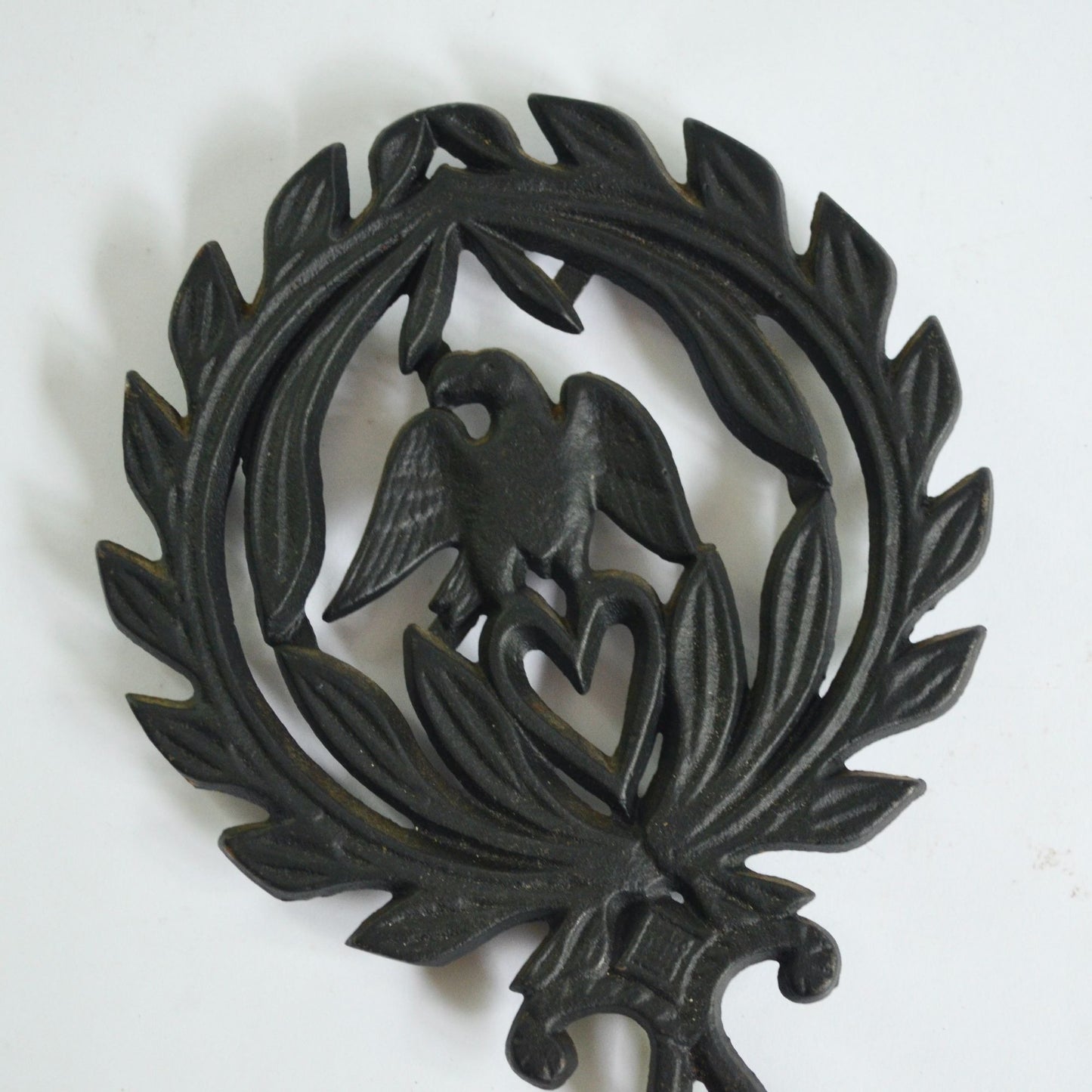 Vintage Eagle Cast Iron Trivet