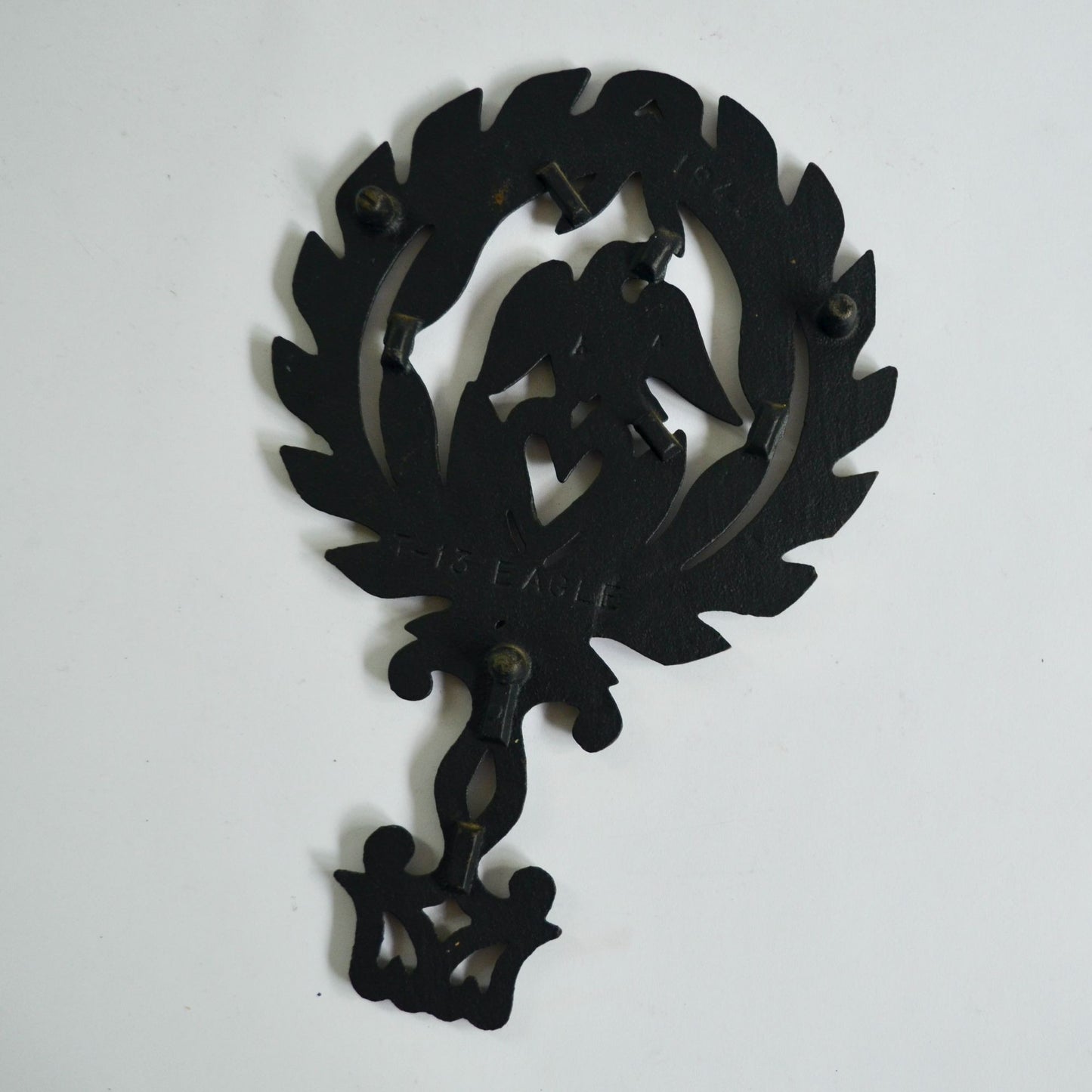 Vintage Eagle Cast Iron Trivet