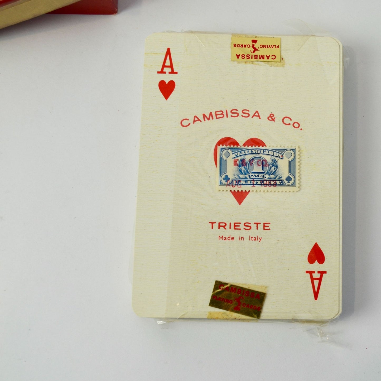 Kingsbridge Imperial King Size Playing Cards Cambissa Made in Italy